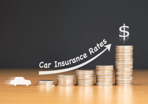 car insurance rates rising